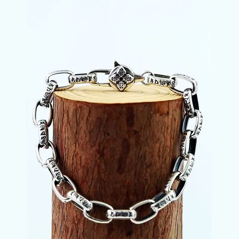 Bracelet de sagesse en cuivre Om Mani Padme Hum 18-22 cm unisexe