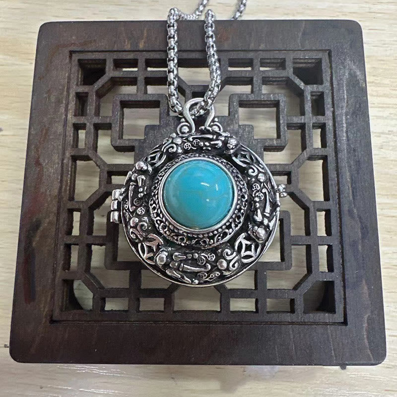 Collier Pixiu en cuivre 60 cm | Talisman de chance et de protection