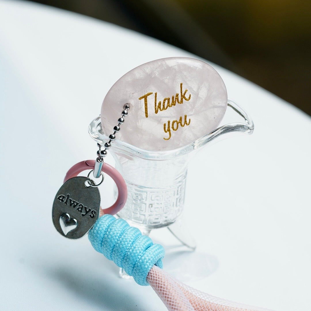 Ornement suspendu pour sac à chaîne en cristal Hey