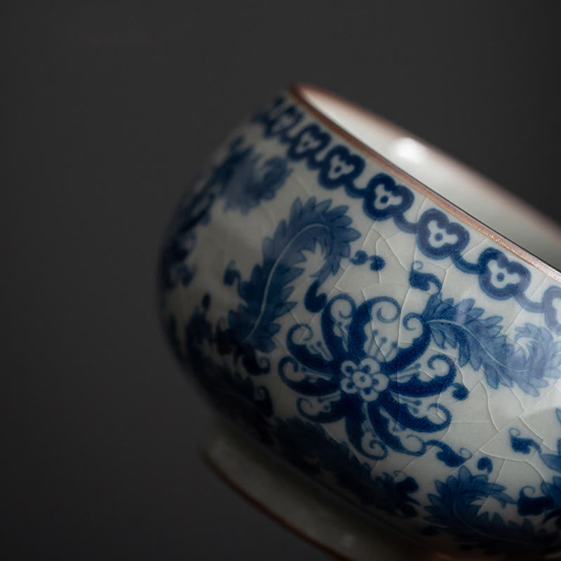 Tasse à thé en céramique Lotus 150 ml pour les rituels traditionnels du thé