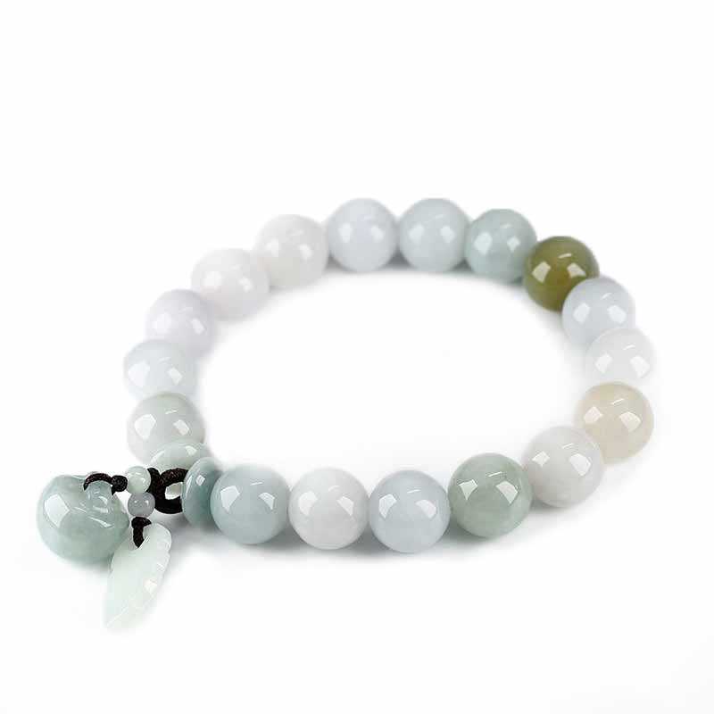 Jade Pixiu 10mm Success Bracelet for Prosperity & Wealth