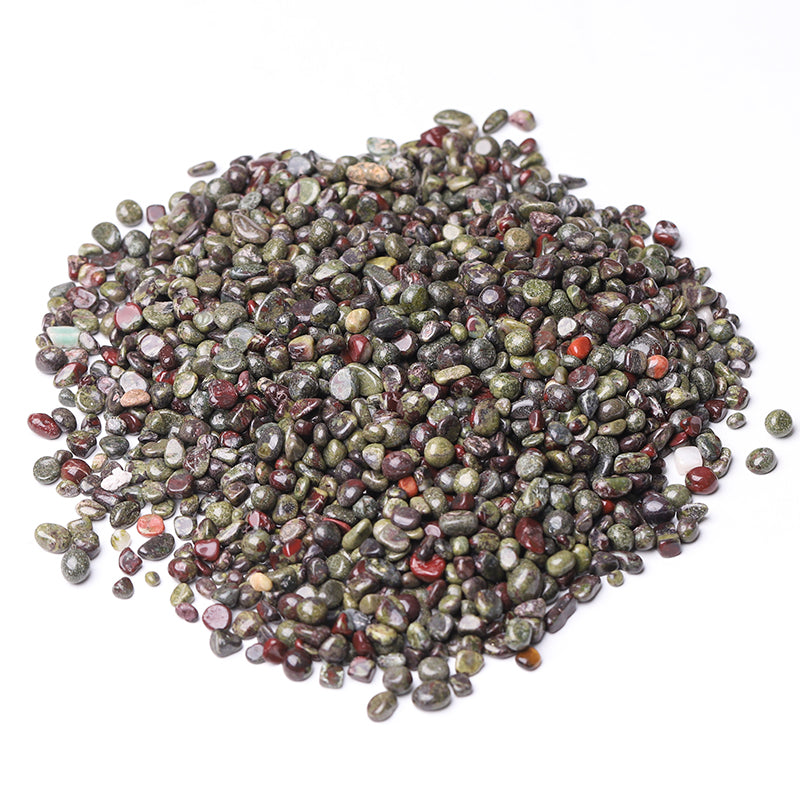 Éclats de cristal brut de pierre de sang de dragon 5-7 mm de guérison