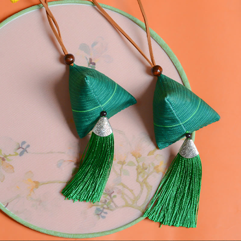 Décoration suspendue en sachet Zongzi pour le festival des bateaux-dragons