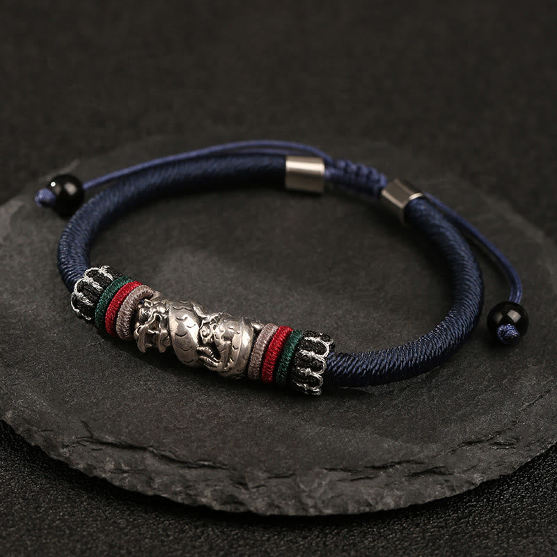Bracelet dragon porte-bonheur et protection | Argent 925
