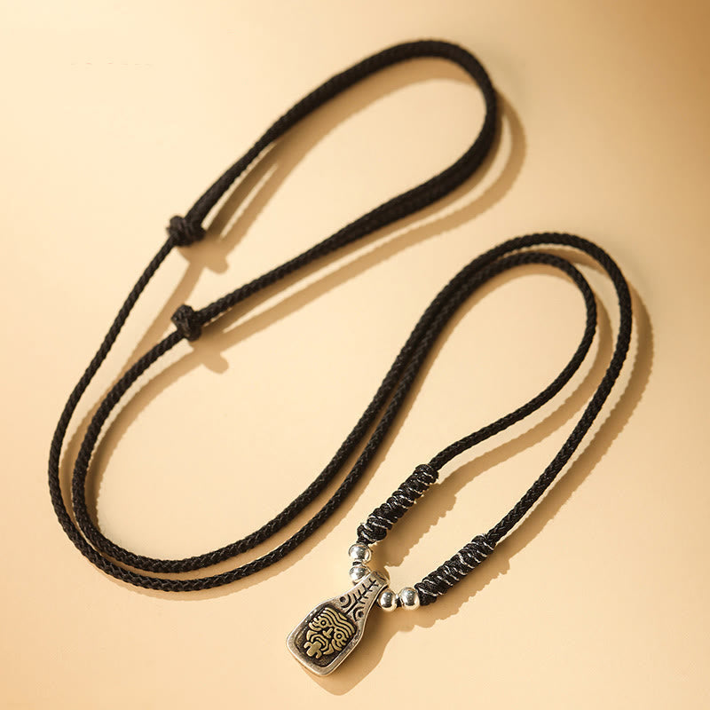 Collier spirituel en argent sterling Zakiram Déesse de la richesse