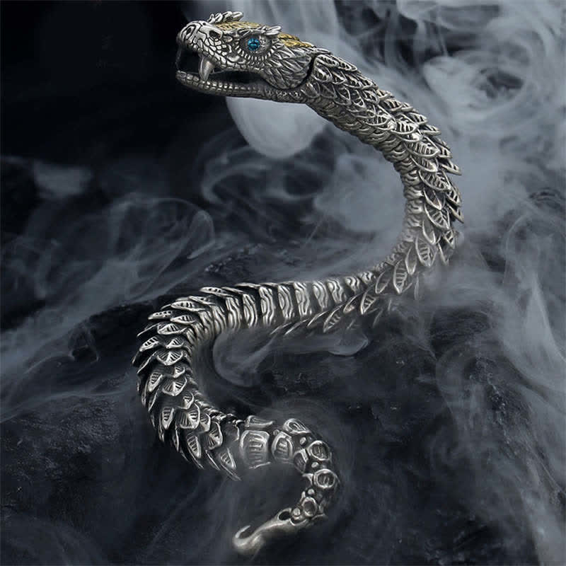 Copper Dragon Bracelet 18-24cm | Protection Amulet Chain