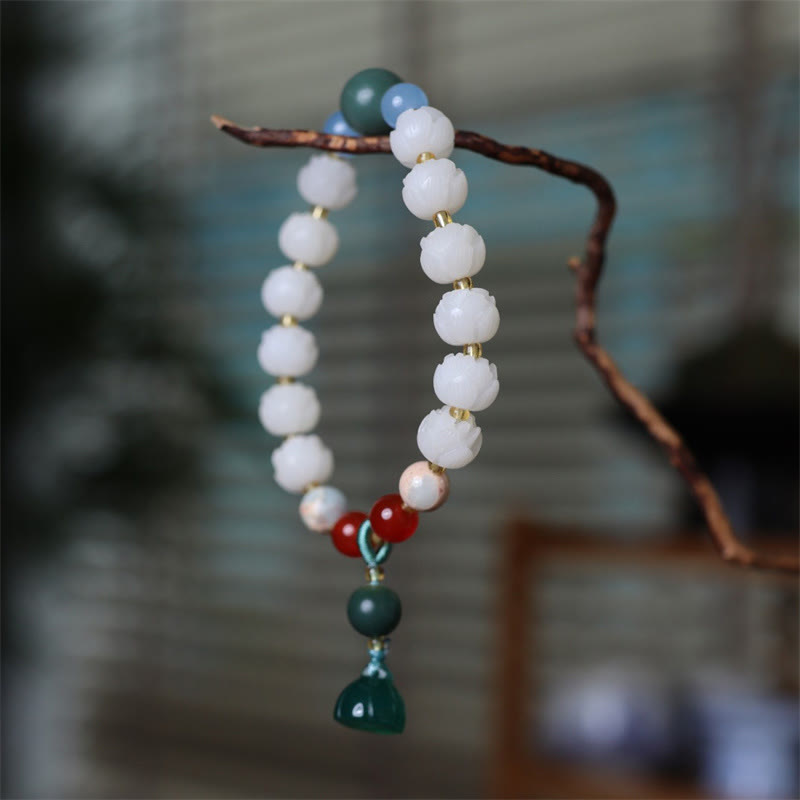 Bracelet de perles de lotus Bodhi pour la paix et l'harmonie