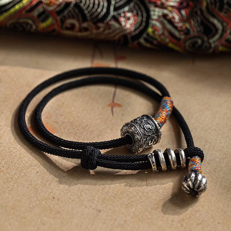Om Mani Padme Hum Double Wrap Bracelet | Mindfulness & Peace