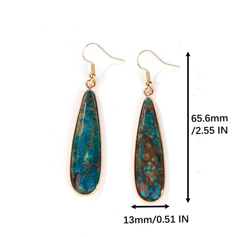 Boucles d'oreilles Emperor Stone 65,6 mm Drop pour le bonheur