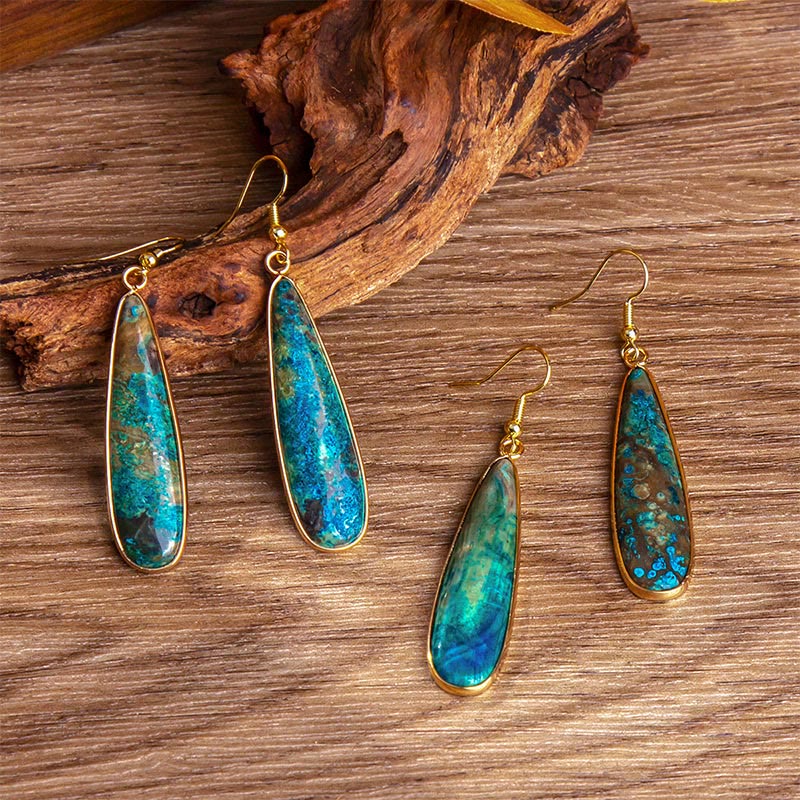 Boucles d'oreilles Emperor Stone 65,6 mm Drop pour le bonheur