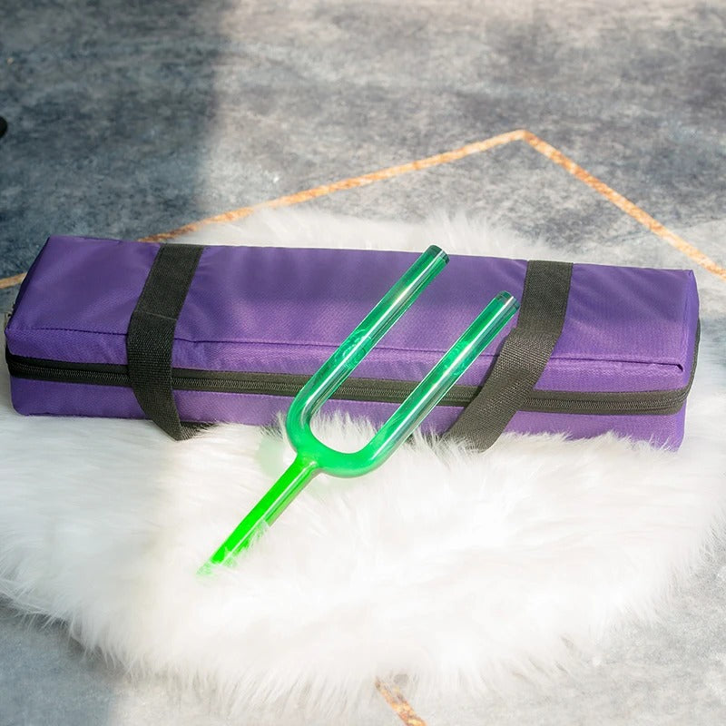 Diapason en cristal de note F4 - Chakra du cœur