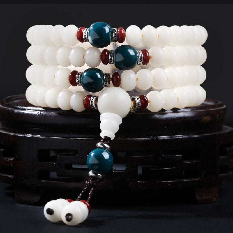 Adjustable Bodhi Seed Bracelet for Wisdom and Meditation