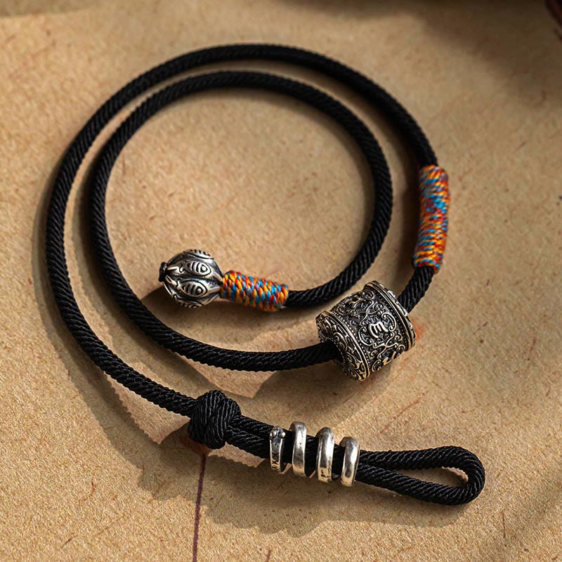 Om Mani Padme Hum Double Wrap Bracelet | Mindfulness & Peace