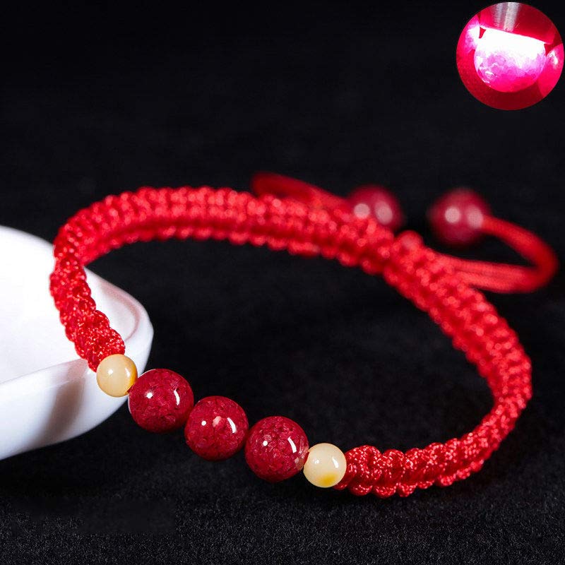 Bracelet en cinabre pour enfants | Bijoux de bénédiction en fil rouge