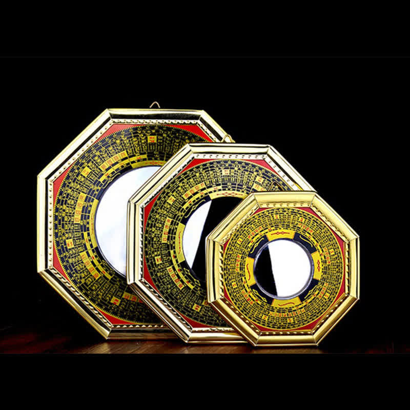 Miroir Feng Shui Bagua pour l'équilibre et l'harmonie | Décoration murale