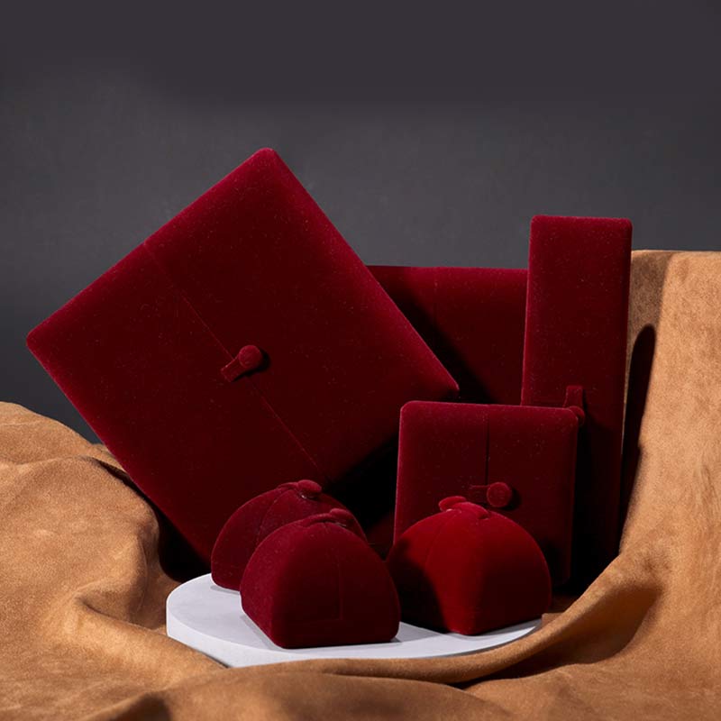 Coffret à bijoux en flanelle | Organiseur de cadeaux Zen Decor