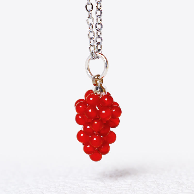 Collier de protection en grenat | Pierres naturelles 45 cm