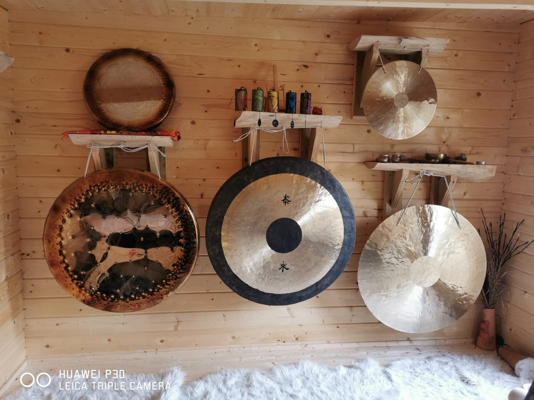 Instrument de méditation Chau Gong miroir de 18 à 36 pouces