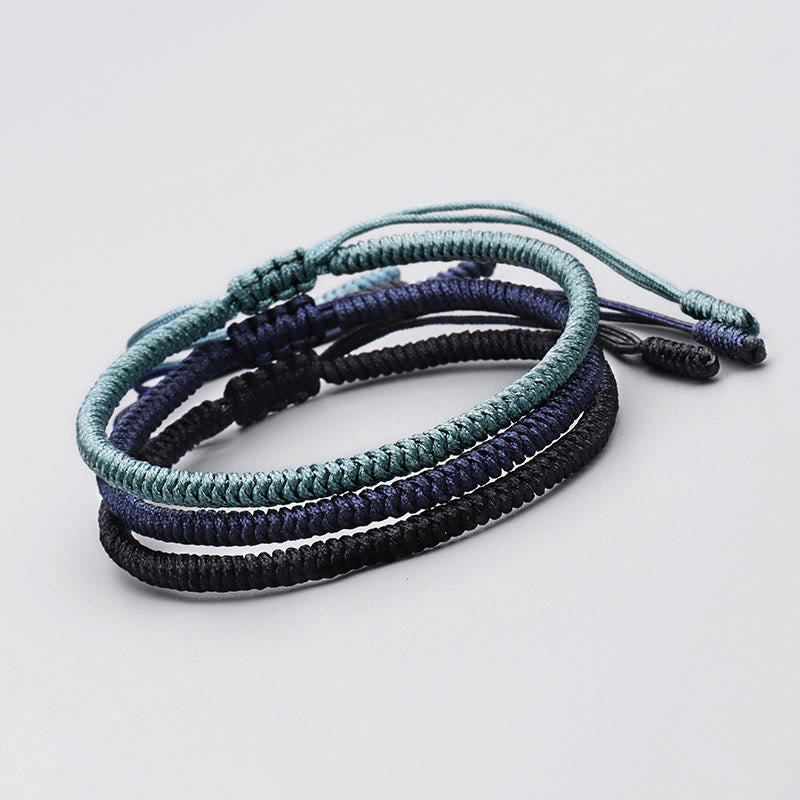 Bracelet tibétain King Kong Knot Strength fabriqué à la main