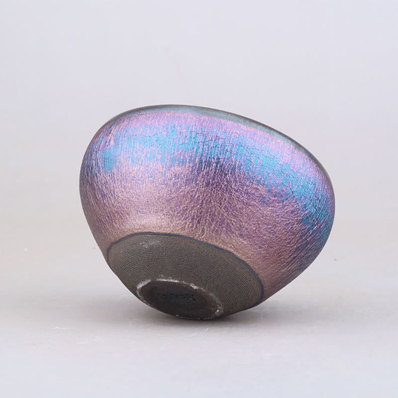 Tasse à thé en céramique Aurora Jian Zhan faite à la main, 8,5 cm, tasse de pleine conscience