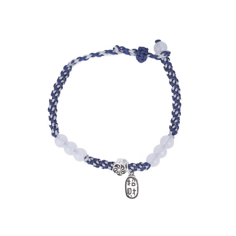 Bracelet porte-bonheur rouge fait main pour la protection