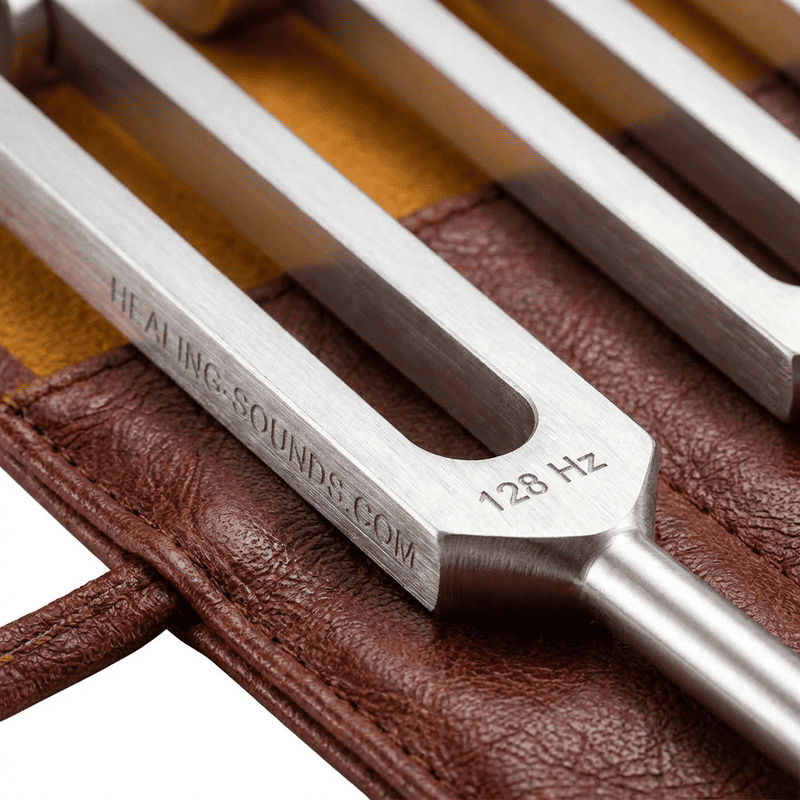 Lot de 3 diapasons Solfeggio : fréquences de guérison 174, 432 et 528 Hz