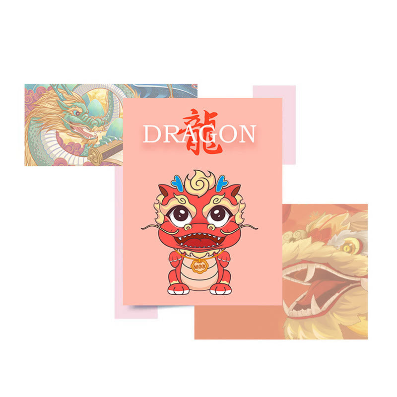 Bracelet et collier en argent sterling avec dragon de jade Hetian