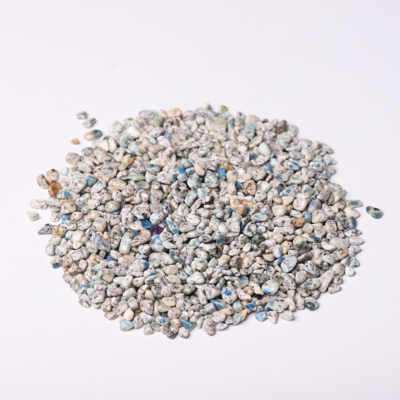 Pierres roulées K2 de haute qualité, éclats de 5 à 7 mm
