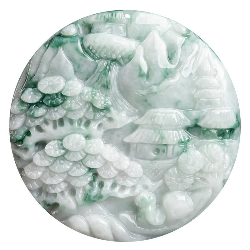 Collier de jade pour l'énergie d'abondance et de prospérité