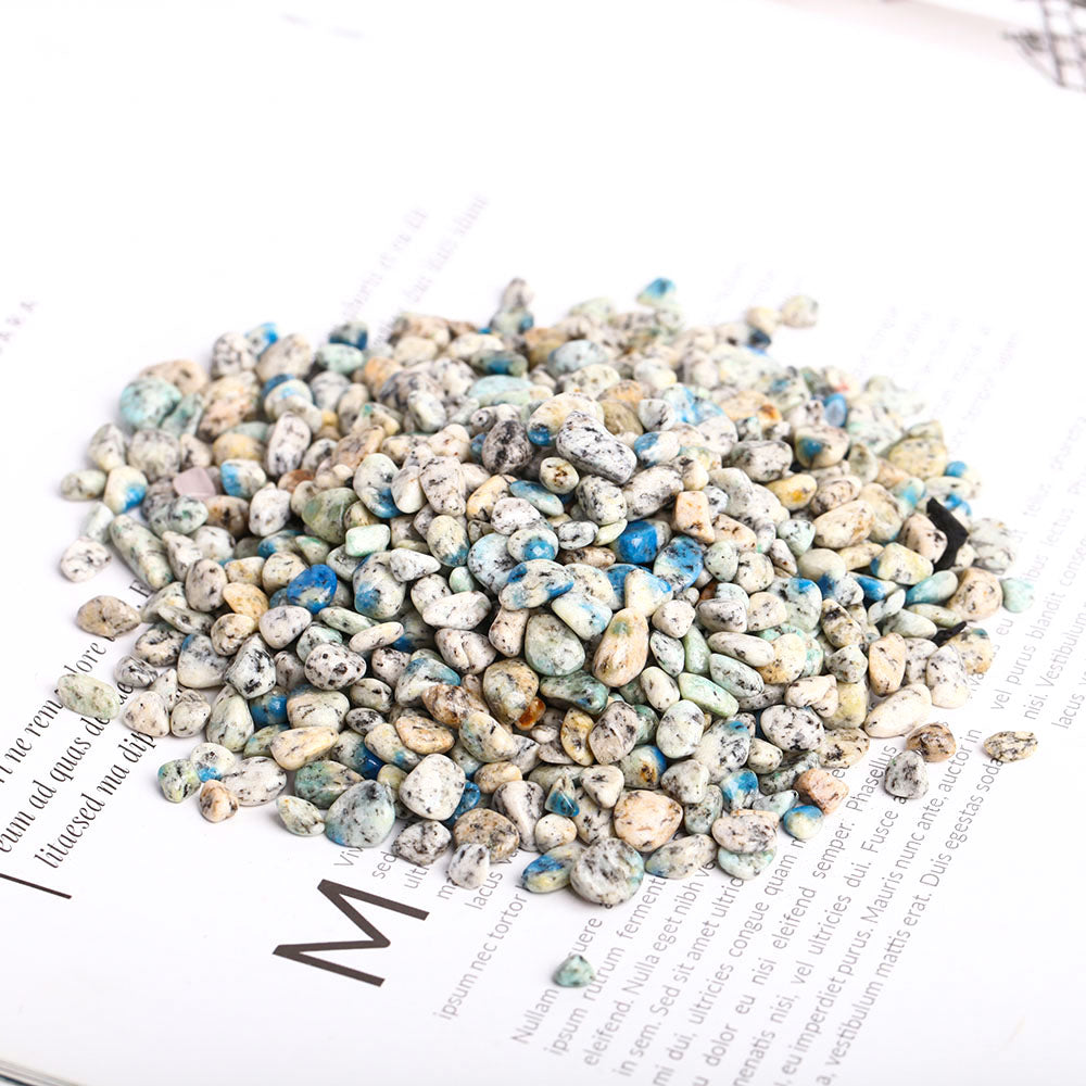 Pierres roulées en cristal K2 de 5 à 7 mm, énergie de guérison