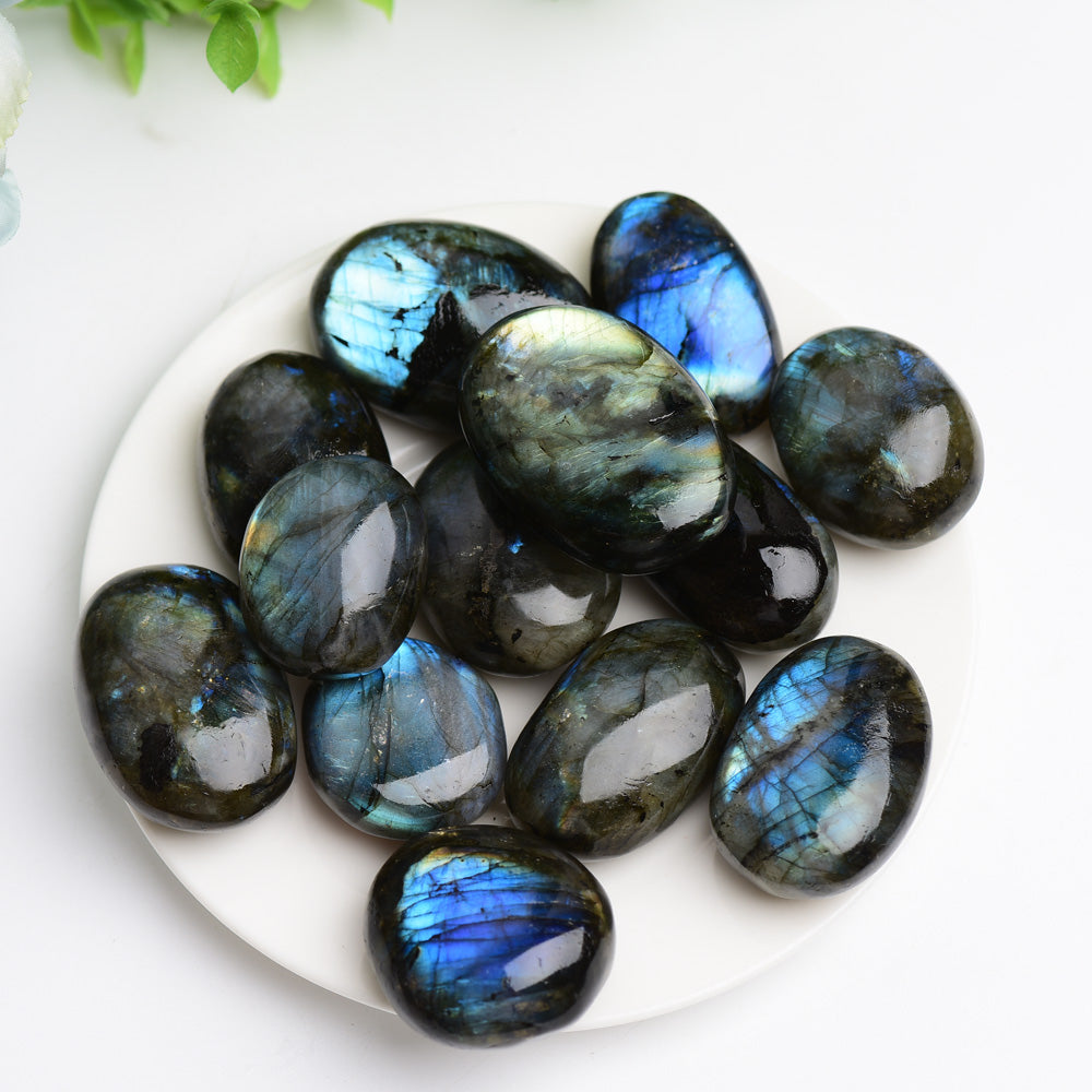 Labradorite 1.2-2.0 inch Palm Stone for Healing Meditation