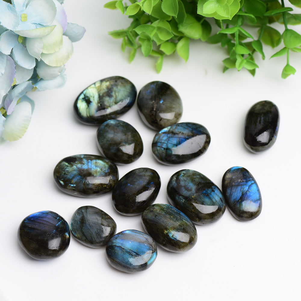 Labradorite 1.2-2.0 inch Palm Stone for Healing Meditation