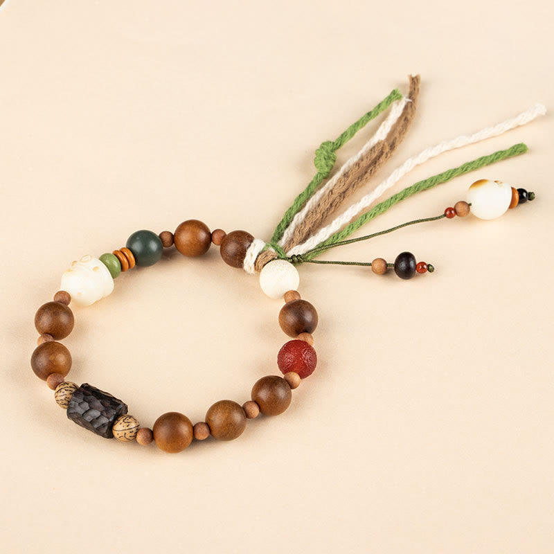Bracelet de protection spirituelle en bois Lightning Strike 10 mm