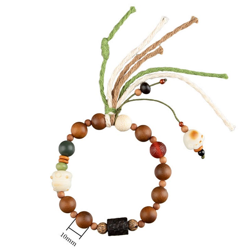 Bracelet de protection spirituelle en bois Lightning Strike 10 mm
