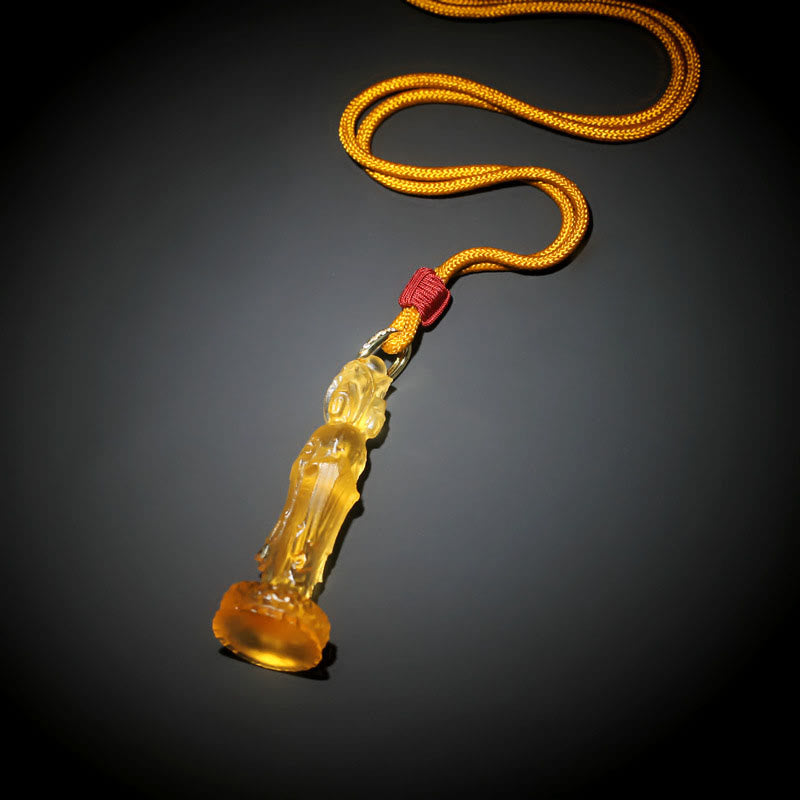 Collier Bouddha Liuli Avalokitesvara | Harmonie et compassion