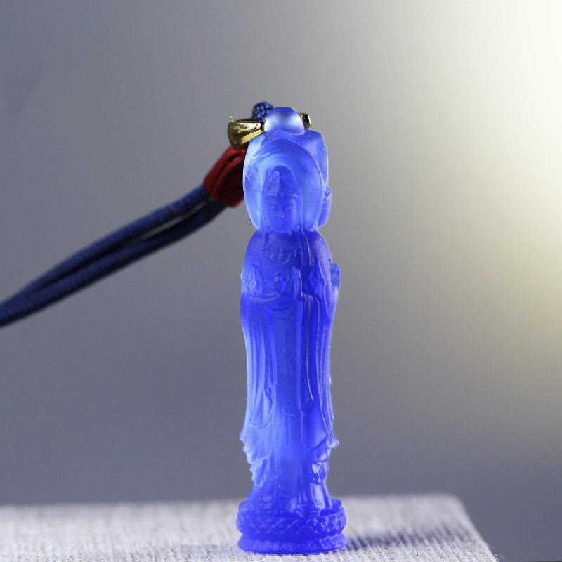 Collier Bouddha Liuli Avalokitesvara | Harmonie et compassion