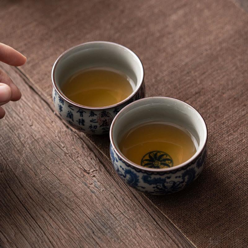 Tasse à thé en céramique Lotus 150 ml pour les rituels traditionnels du thé