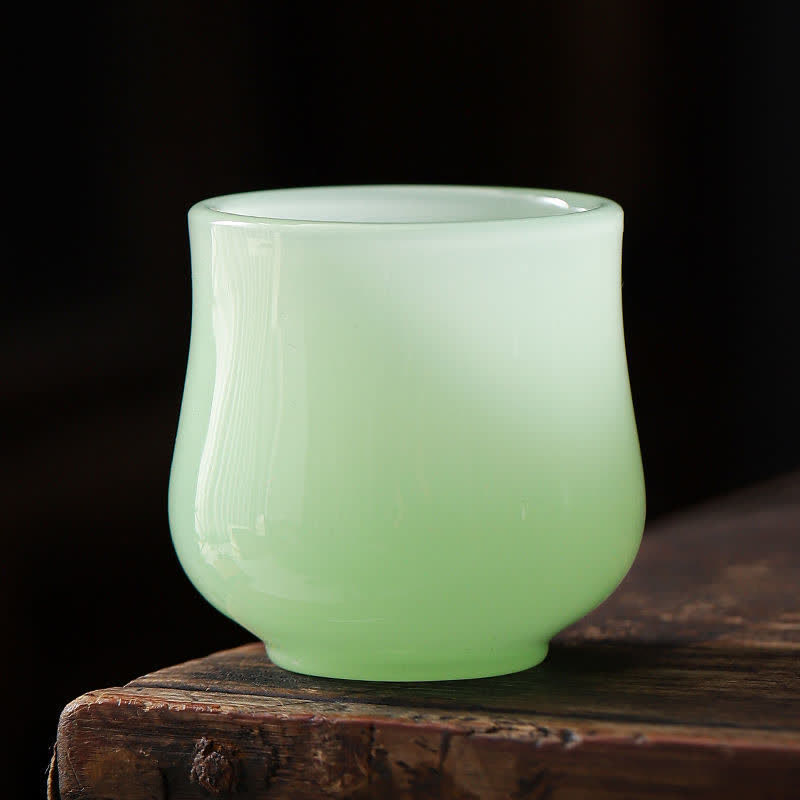 Tasse à thé en céramique Lotus Dragon Phoenix 75 ml Décor Zen