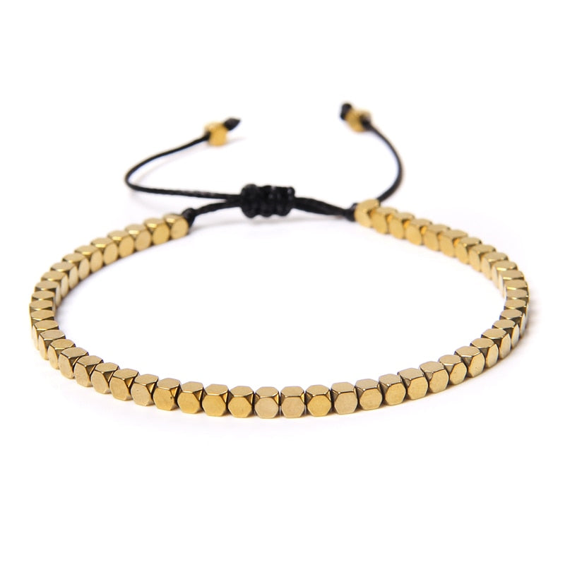Bracelet en hématite magnétique pour la mise à la terre et la protection