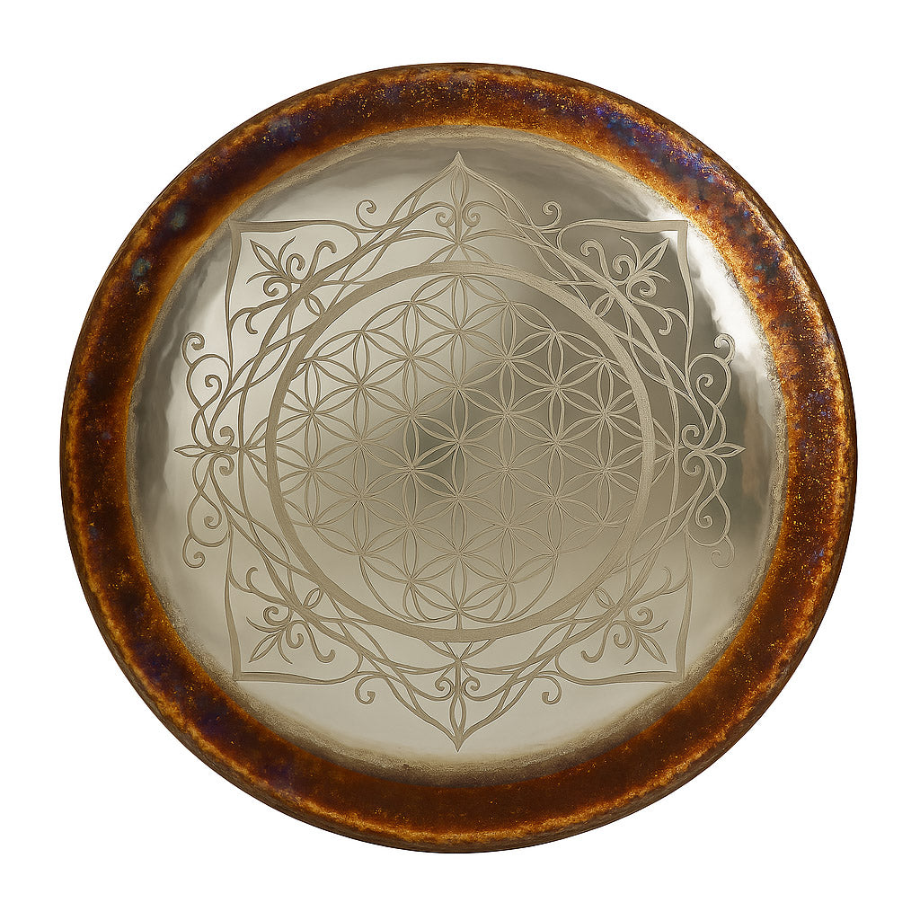 Instrument de méditation Gong lumineux de 60 cm