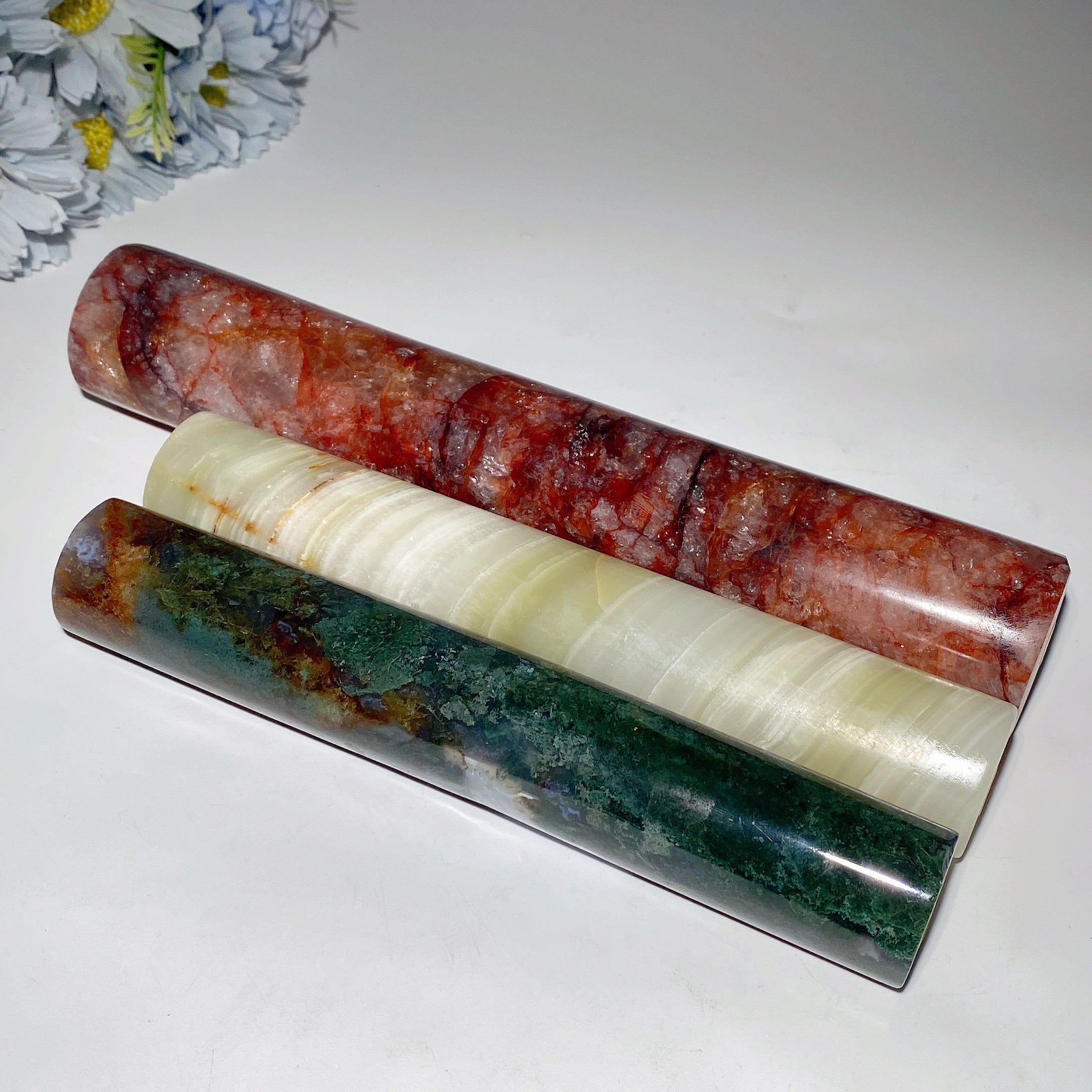 Mixed Crystal Wands 18-30cm for Healing & Meditation