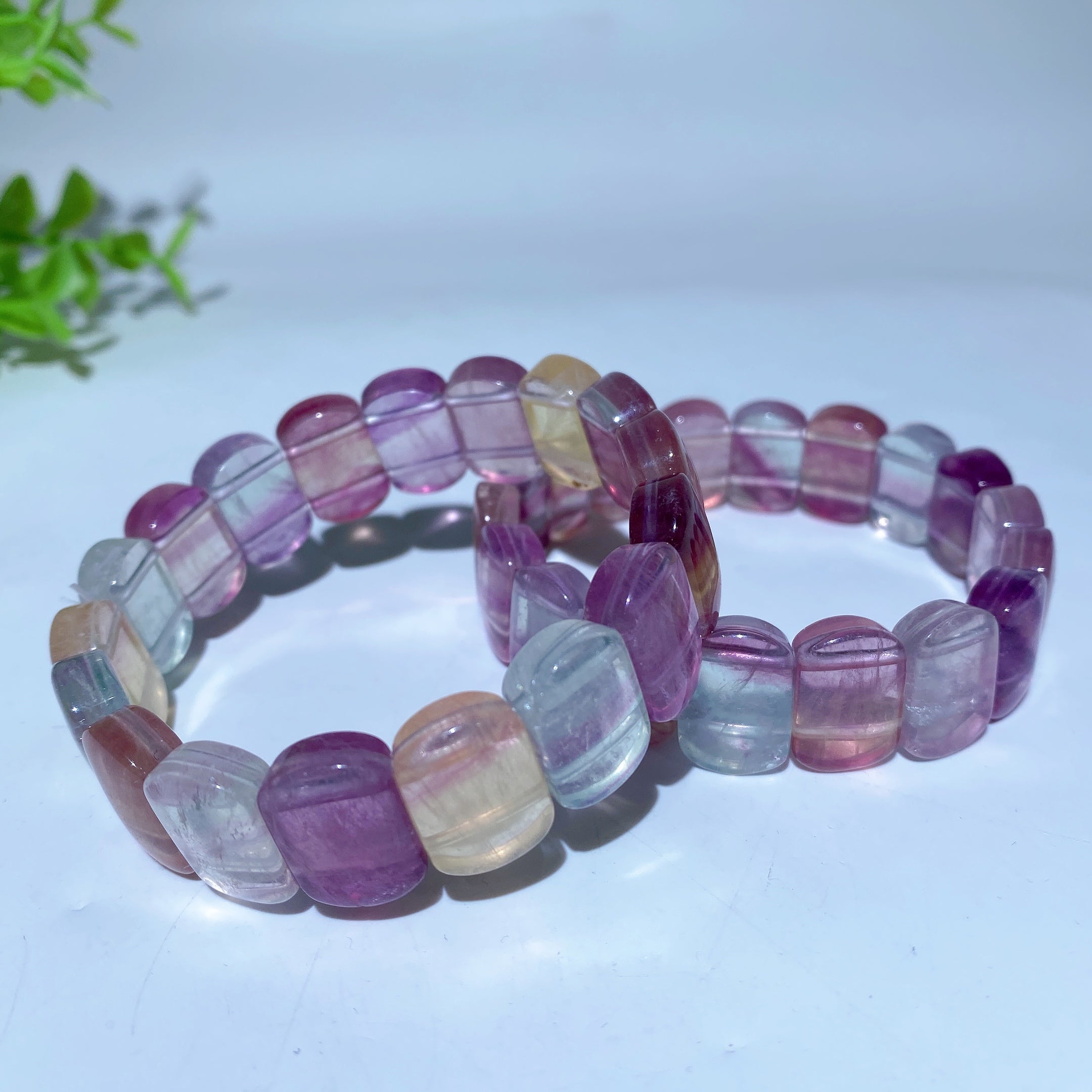 Multi-Stone Tiger Eye Crystal Healing Bangle 13-25mm