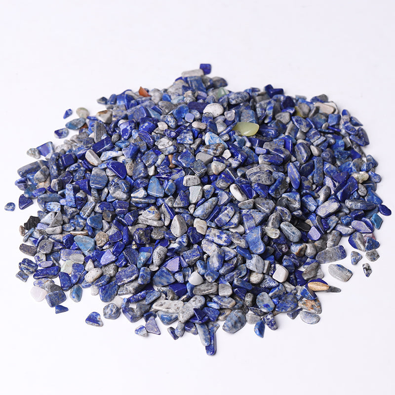 Éclats de lapis-lazuli naturels de 5 à 9 mm pour la guérison