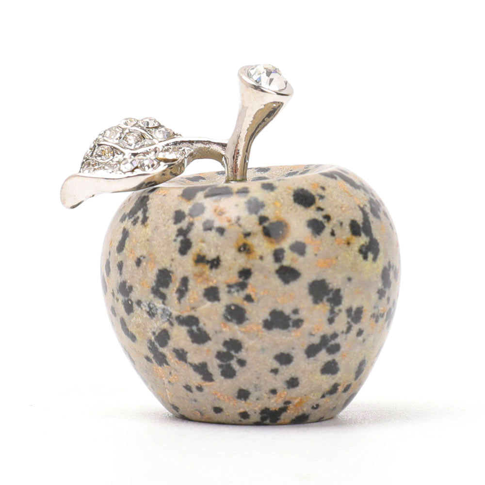 Polished Crystal Apple Decoration 1.35inch