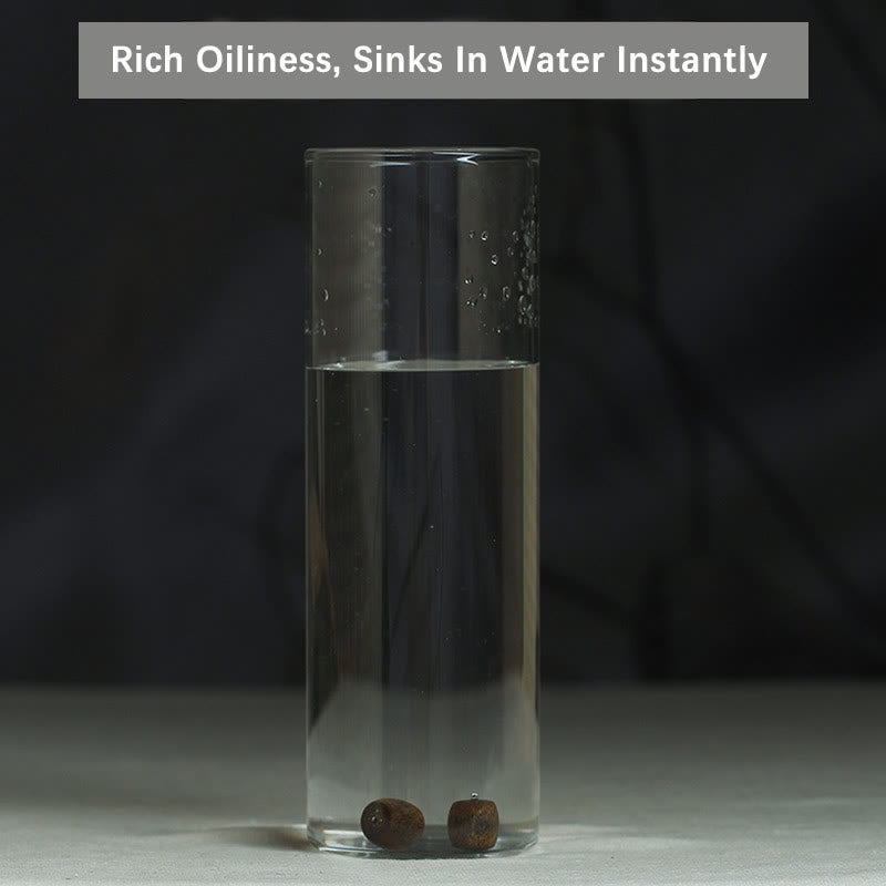 Bracelet en ambre et bois d'agar de Brunei rare pour l'équilibre et le calme