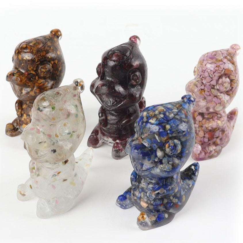Resin Dinosaur Figurine Decor Spiritual Animal Collectible