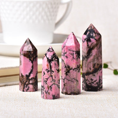 Tour de rhodonite - Équilibre et bien-être du chakra du cœur