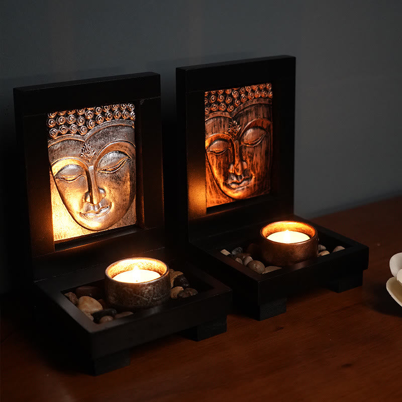 Statue de Bouddha sereine pour la prière à domicile | Compassion et Zen