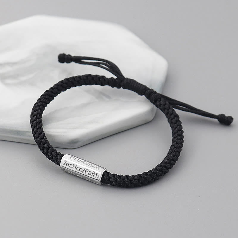 Bracelet spirituel des sept vertus et des péchés capitaux