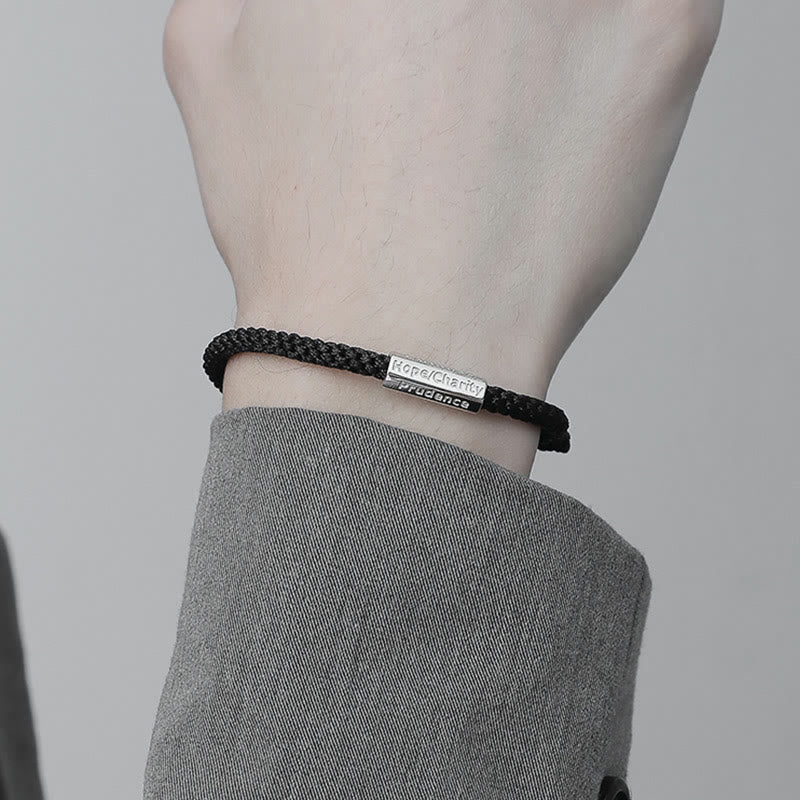 Bracelet spirituel des sept vertus et des péchés capitaux